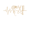 Hairdresser heartbeat design