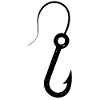 Fishing hook fishing latin