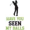 Golf - Avez-vous vu mes balles