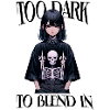 Goth Girl - Design d’anime sombre