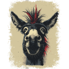 Funny donkey