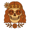 Hippie Schädel