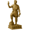 Ancient Philosopher Sculpture with Quote
