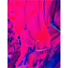Abstract Pink and Blue Sea Design