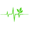 Heartbeat with plant