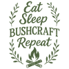 Eating Sleeping Bushcraft Repetition Prepper