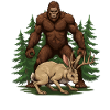 Jackalope Bigfoot