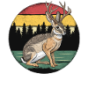 Retro Jackalope