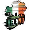 Ireland Flag and Landscape T-Shirt