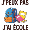 j'peux pas j'ai école