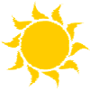 glühende Hitze Sonne - Sommer