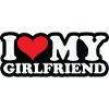 I love my girlfriend