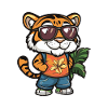 Tiger Comic Vacation