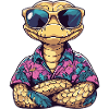 Snake Cobra Comic Holiday