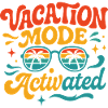 Vacation-Mode-Activated Summer Vibes Beach