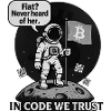Cryptocurrenciesurrealistic space sticker