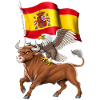 Spanish Bull and Eagle