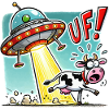 UFO cow
