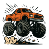 Camion monstre