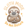 Sloth Fashion Funny Sloth
