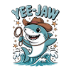 Yee Jaw Funny Shark