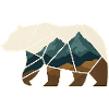 Bear Design Geometric