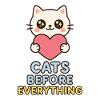 Cats first – everything else later