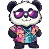 Panda Comic Vacation