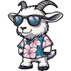 Mountain Goat Comic Vacation