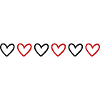 Hearts Line Icon