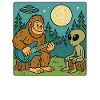 Bigfoot & Alien, guitare, guitariste