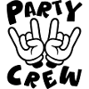 Party Crew Hand Funny