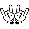 Party Hand Sign