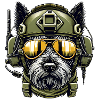 Terrier écossais Conception militaire