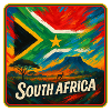 South Africa Flag Design