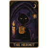 The Hermit Cat Tarot
