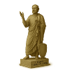 Teaching philosopher with smartphone