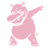Dabbing Hippo - Dab Dance - Gift