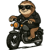 Sloth Motorcycle