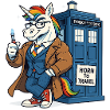 Time-traveling unicorn