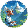 Silent Cow Deep Thoughts