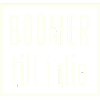 Boomer to the end lettering