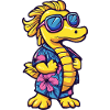 Seahorse Comic Holiday