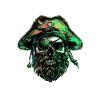 Pirate Skull Captain