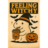 Ghost Capybara Halloween Gift