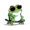 Skater Frog