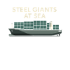 Schiff-sichtgerät Containerschiff Frachtschiff