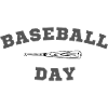 Jour de Baseball - Batte Retro