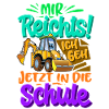 Einschulung Bagger Schulkind
