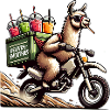 EnduroLama delivers smoothies
